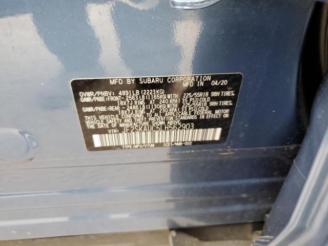 Photo 14 from auction – 2020 SUBARU FORESTER L with VIN JF2SKAUC5LH562903