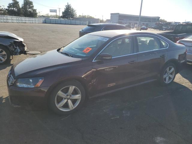 VOLKSWAGEN PASSAT SE 2014 with VIN 1VWBH7A3XEC002988 - Photo from auction