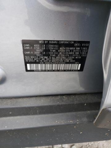 Photo 14 from auction – 2023 SUBARU OUTBACK ON with VIN 4S4BTAJC6P3165859
