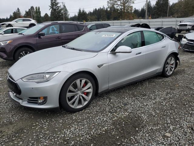 TESLA MODEL S 85 2015 with VIN 5YJSA1H24FFP74179 - Photo from auction