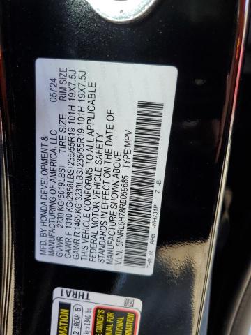 Photo 14 from auction – 2024 HONDA ODYSSEY SP with VIN 5FNRL6H78RB059685