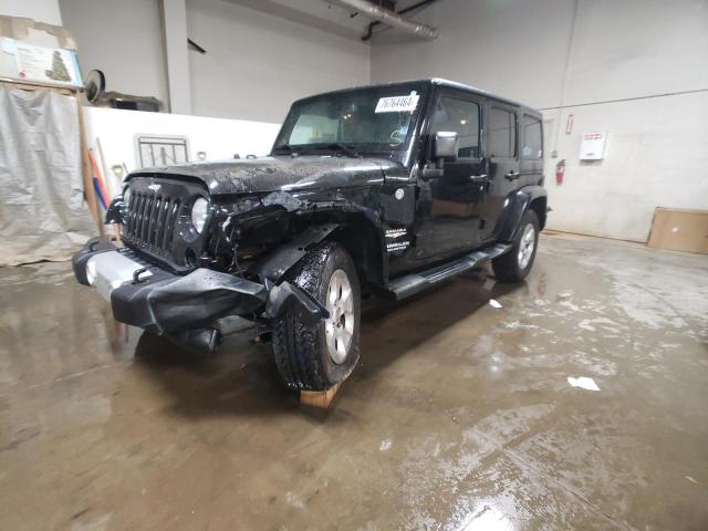 JEEP WRANGLER U 2014 with VIN 1C4BJWEG4EL233691 - Photo from auction