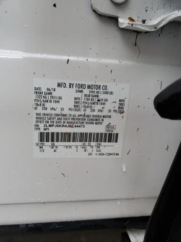 Photo 14 from auction – 2018 LINCOLN MKX SELECT with VIN 2LMPJ6KR4JBL44473