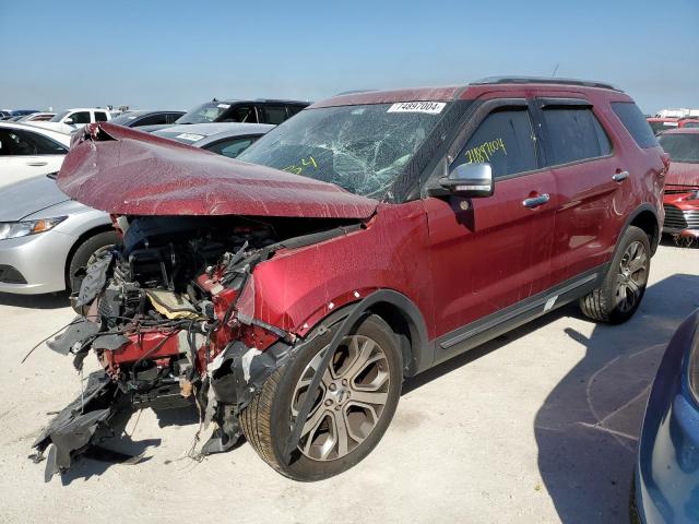 FORD EXPLORER P 2018 with VIN 1FM5K8HT4JGC56854 - Photo from auction