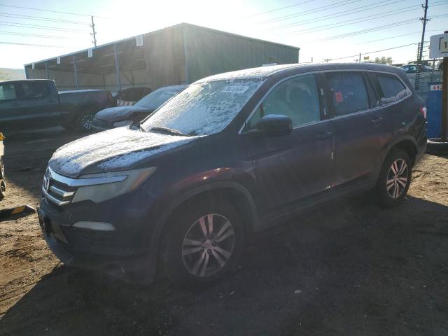 HONDA PILOT EXLN 2016 with VIN 5FNYF6H74GB089704 - Photo from auction