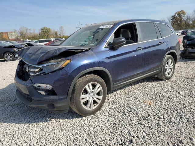 HONDA PILOT LX 2016 with VIN 5FNYF6H10GB091185 - Photo from auction