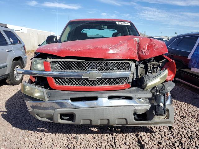 Photo 5 from auction – 2003 CHEVROLET AVALANCHE with VIN 3GNEC13T73G248763