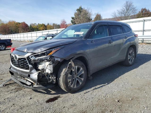TOYOTA HIGHLANDER 2021 with VIN 5TDHZRBH8MS085267 - Photo from auction