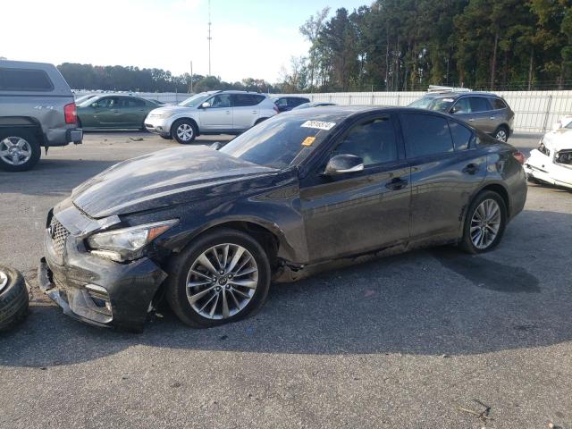 INFINITI Q50 LUXE 2018 with VIN JN1EV7AP1JM355137 - Photo from auction