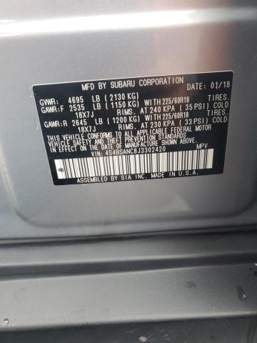 Photo 14 from auction – 2018 SUBARU OUTBACK 2. with VIN 4S4BSANC8J3302420