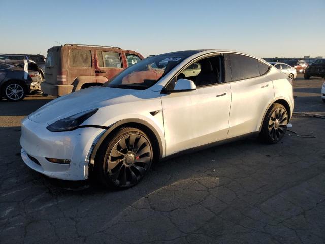 TESLA MODEL Y 2022 with VIN 7SAYGDEF6NF409148 - Photo from auction