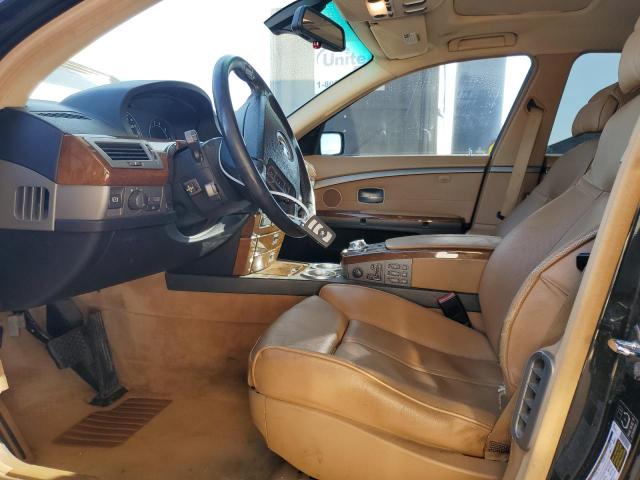 Photo 7 from auction – 2005 BMW 745 LI with VIN WBAGN63535DS60514