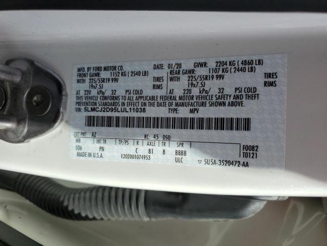 Photo 14 from auction – 2020 LINCOLN CORSAIR RE with VIN 5LMCJ2D95LUL11038