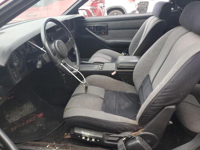 Photo 7 from auction – 1989 CHEVROLET CAMARO with VIN 1G1FP2181KL106957