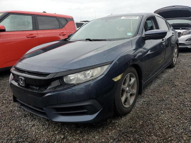 HONDA CIVIC EX 2018 with VIN 19XFC2F77JE031644 - Photo from auction