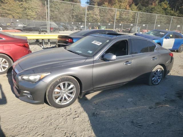 INFINITI Q50 BASE 2015 with VIN JN1BV7AR4FM417089 - Photo from auction