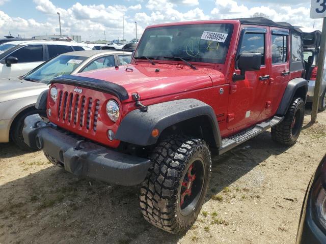 JEEP WRANGLER U 2014 with VIN 1C4BJWDG4EL177429 - Photo from auction
