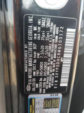 Photo 14 from auction – 2021 KIA TELLURIDE with VIN 5XYP5DHC8MG103172