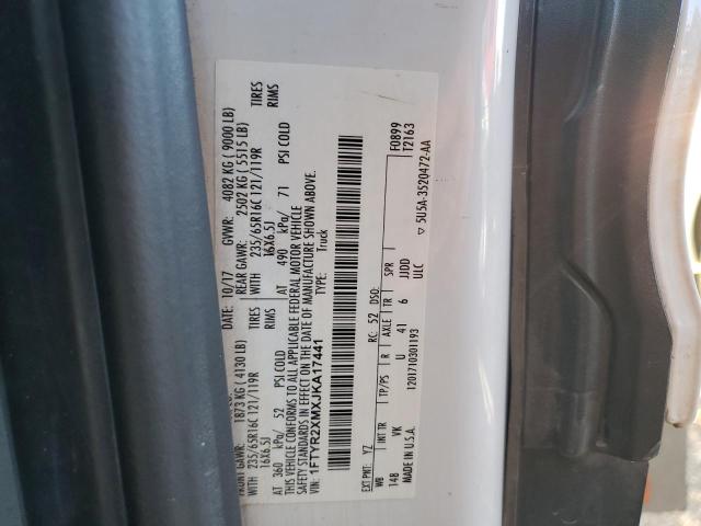 Photo 14 from auction – 2018 FORD TRANSIT T- with VIN 1FTYR2XMXJKA17441