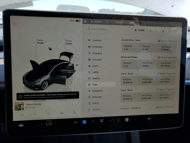 Photo 9 from auction – 2023 TESLA MODEL 3 with VIN 5YJ3E1EA8PF422633