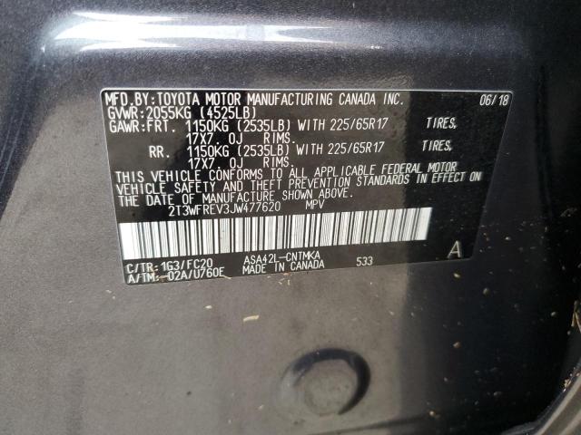 Photo 14 from auction – 2018 TOYOTA RAV4 ADVEN with VIN 2T3WFREV3JW477620