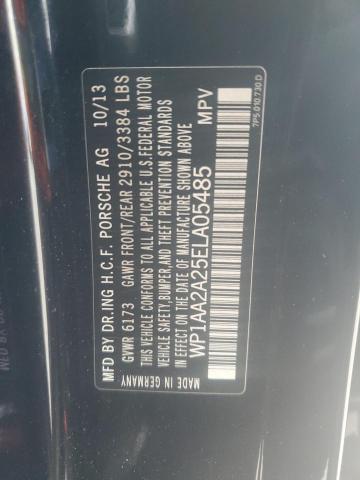 Photo 14 from auction – 2014 PORSCHE CAYENNE with VIN WP1AA2A25ELA05485