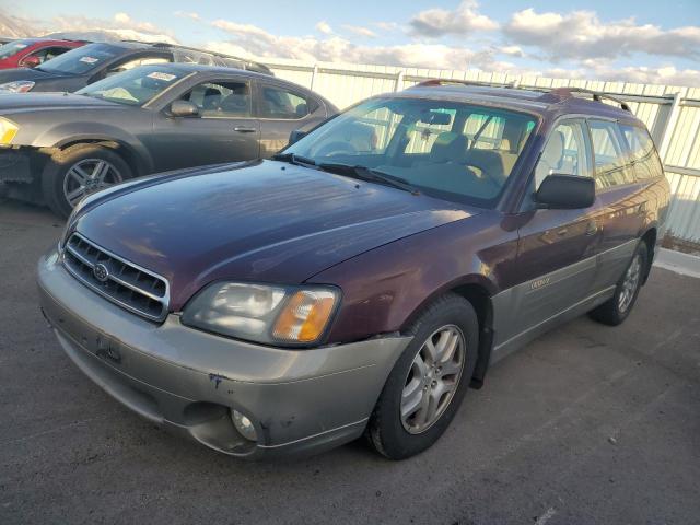 SUBARU LEGACY OUT 2001 with VIN 4S3BH665817637377 - Photo from auction