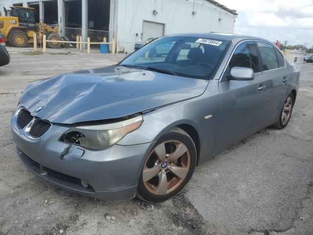 BMW 530 I 2007 with VIN WBANE735X7CM53054 - Photo from auction
