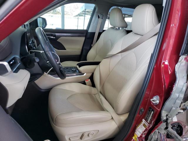 Photo 7 from auction – 2020 TOYOTA HIGHLANDER with VIN 5TDDZRBH7LS044027