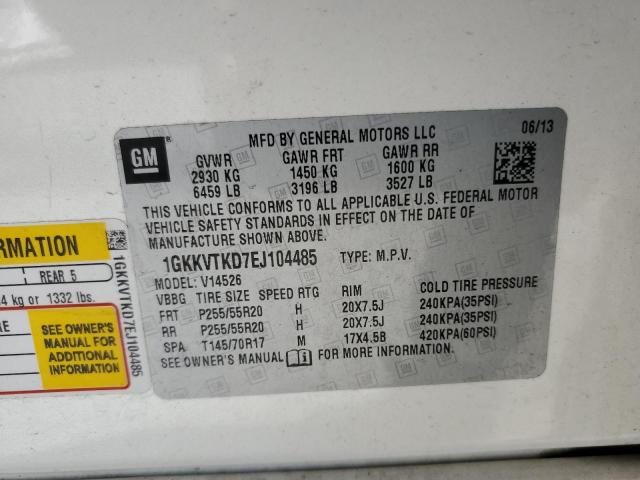 Photo 14 from auction – 2014 GMC ACADIA DEN with VIN 1GKKVTKD7EJ104485