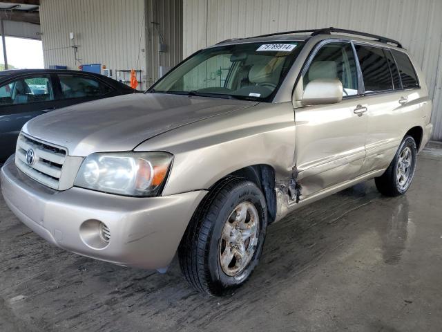 TOYOTA HIGHLANDER 2004 with VIN JTEGD21A940075612 - Photo from auction