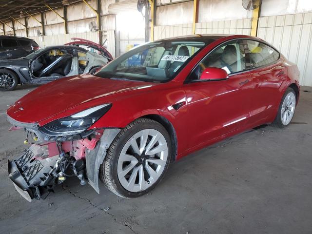TESLA MODEL 3 2022 with VIN 5YJ3E1EA9NF289586 - Photo from auction