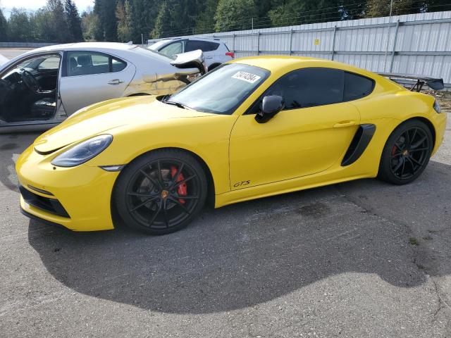 PORSCHE CAYMAN S 2018 with VIN WP0AB2A84JK279683 - Photo from auction