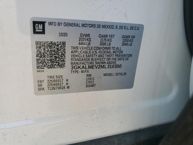 Photo 14 from auction – 2021 GMC TERRAIN SL with VIN 3GKALMEV2ML310350