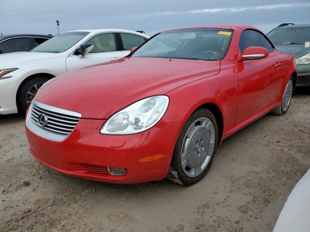 LEXUS SC 430 2002 with VIN JTHFN48Y420023585 - Photo from auction