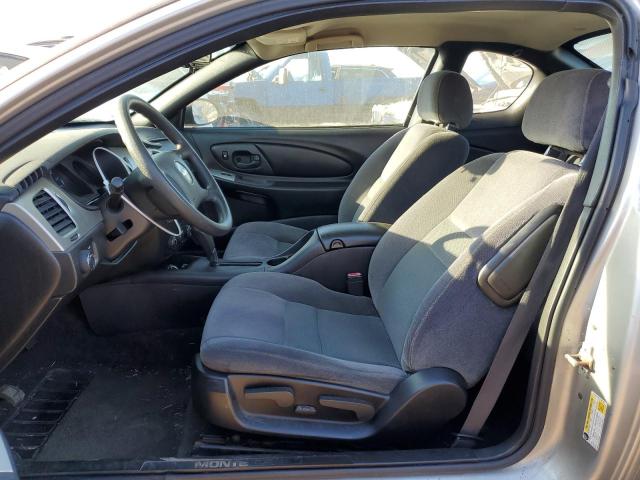 Photo 7 from auction – 2007 CHEVROLET MONTE CARL with VIN 2G1WJ16K679367032