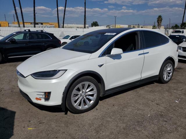 TESLA MODEL X 2017 with VIN 5YJXCBE28HF054123 - Photo from auction