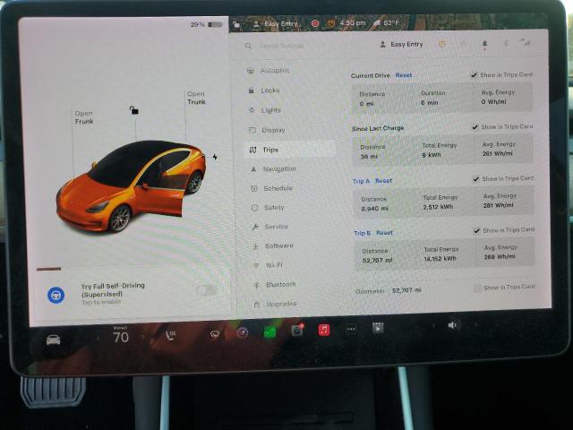 Photo 9 from auction – 2019 TESLA MODEL 3 with VIN 5YJ3E1EA6KF483455