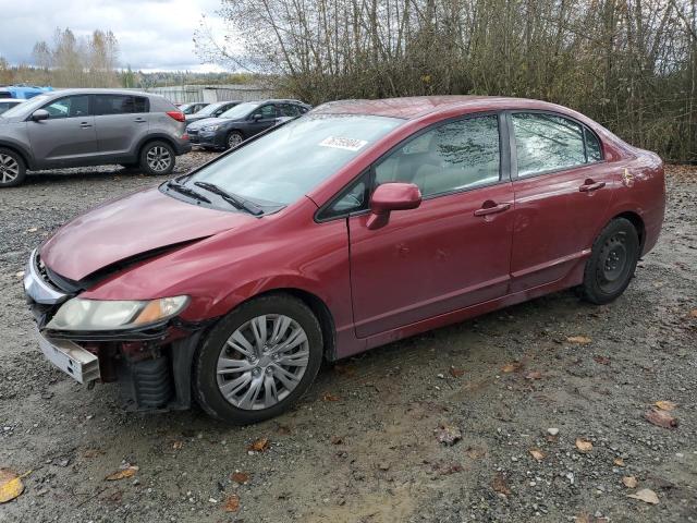 HONDA CIVIC LX 2011 with VIN 2HGFA1F50BH528797 - Photo from auction