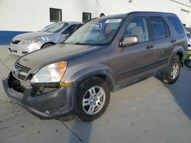 HONDA CR-V EX 2004 with VIN JHLRD78834C012195 - Photo from auction