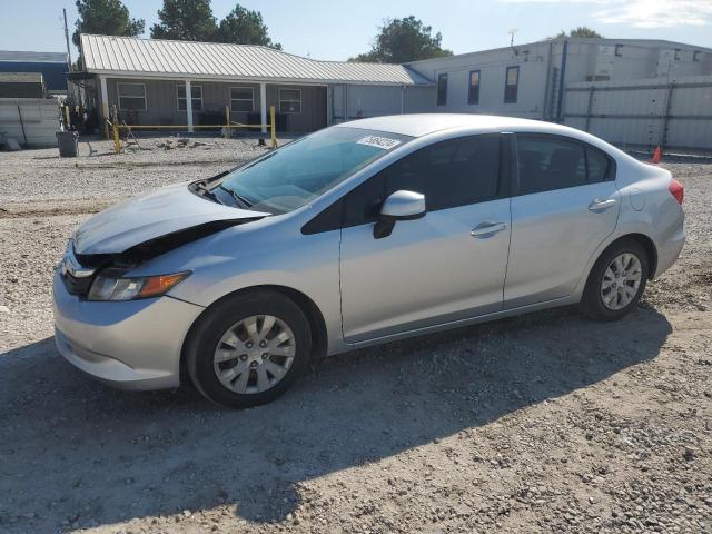 HONDA CIVIC LX 2012 with VIN 2HGFB2F51CH605178 - Photo from auction