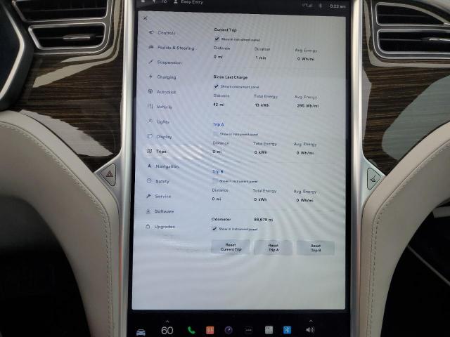 Photo 9 from auction – 2016 TESLA MODEL S with VIN 5YJSA1E21GF120794