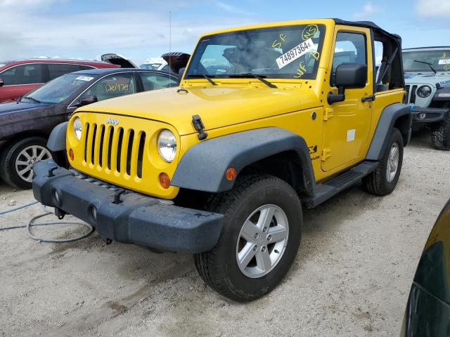Photo 1 from auction – 2007 JEEP WRANGLER X with VIN 1J4FA24117L218439
