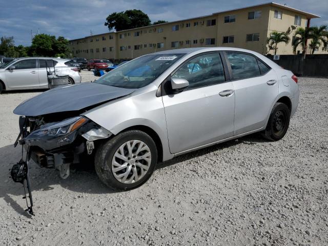TOYOTA COROLLA L 2019 with VIN 2T1BURHE2KC207144 - Photo from auction