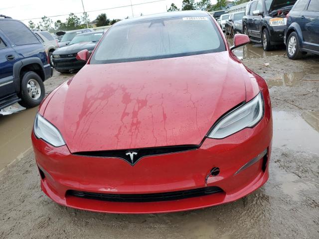 Photo 5 from auction – 2021 TESLA MODEL S with VIN 5YJSA1E57MF435363