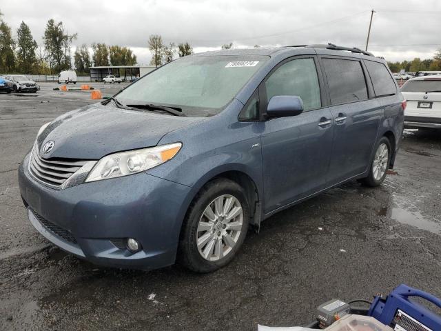 TOYOTA SIENNA XLE 2017 with VIN 5TDDZ3DC6HS170756 - Photo from auction