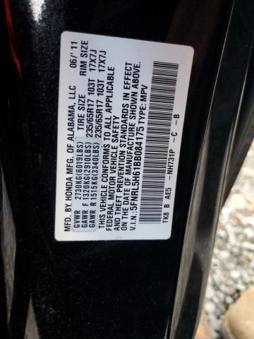 Photo 14 from auction – 2011 HONDA ODYSSEY EX with VIN 5FNRL5H61BB084175