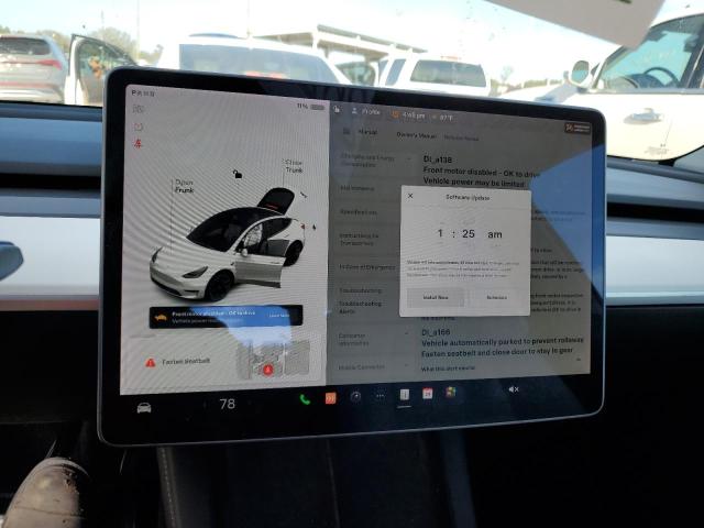 Photo 9 from auction – 2021 TESLA MODEL Y with VIN 5YJYGDEE6MF299317