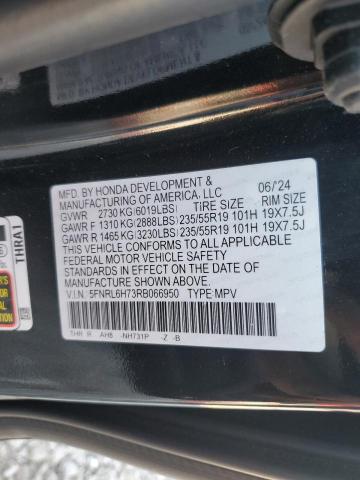 Photo 14 from auction – 2024 HONDA ODYSSEY SP with VIN 5FNRL6H73RB066950