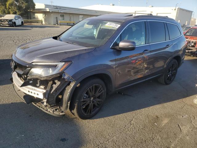 HONDA PILOT SE 2021 with VIN 5FNYF6H25MB008077 - Photo from auction